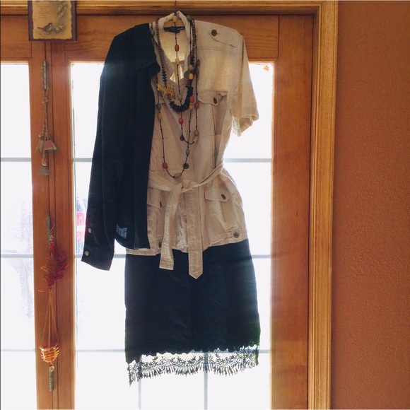 🩶 Vintage 80s Liquid Silver Metallic Blouse Hi Lo Bohemian Gypsy - Picture 10 of 15